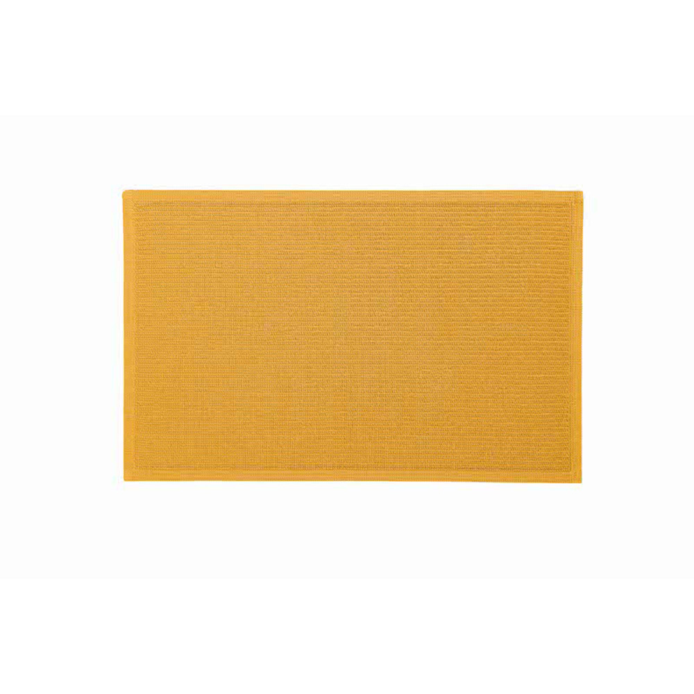 Badrumsmatta Sorema Ribbon Färg: Gul, Storlek: 50x80 cm