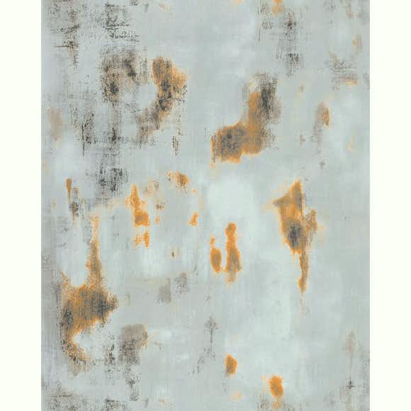 Tapet Lutéce Tole Rouille Verte 11202104