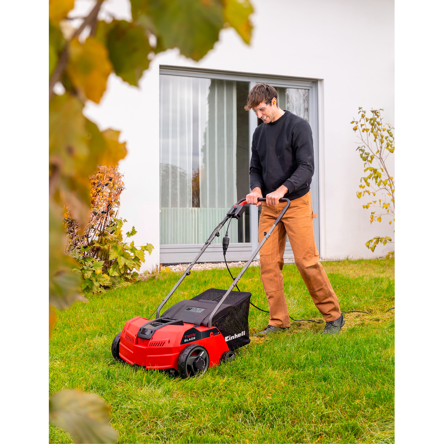 Vertikalskjærer og Plenlufter Einhell GC-SA 1231/1