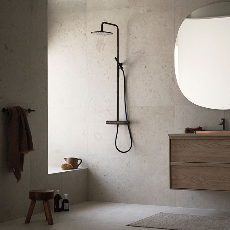 Klinker Bricmate J66 Norrvange Ivory Brushed 60x60 cm