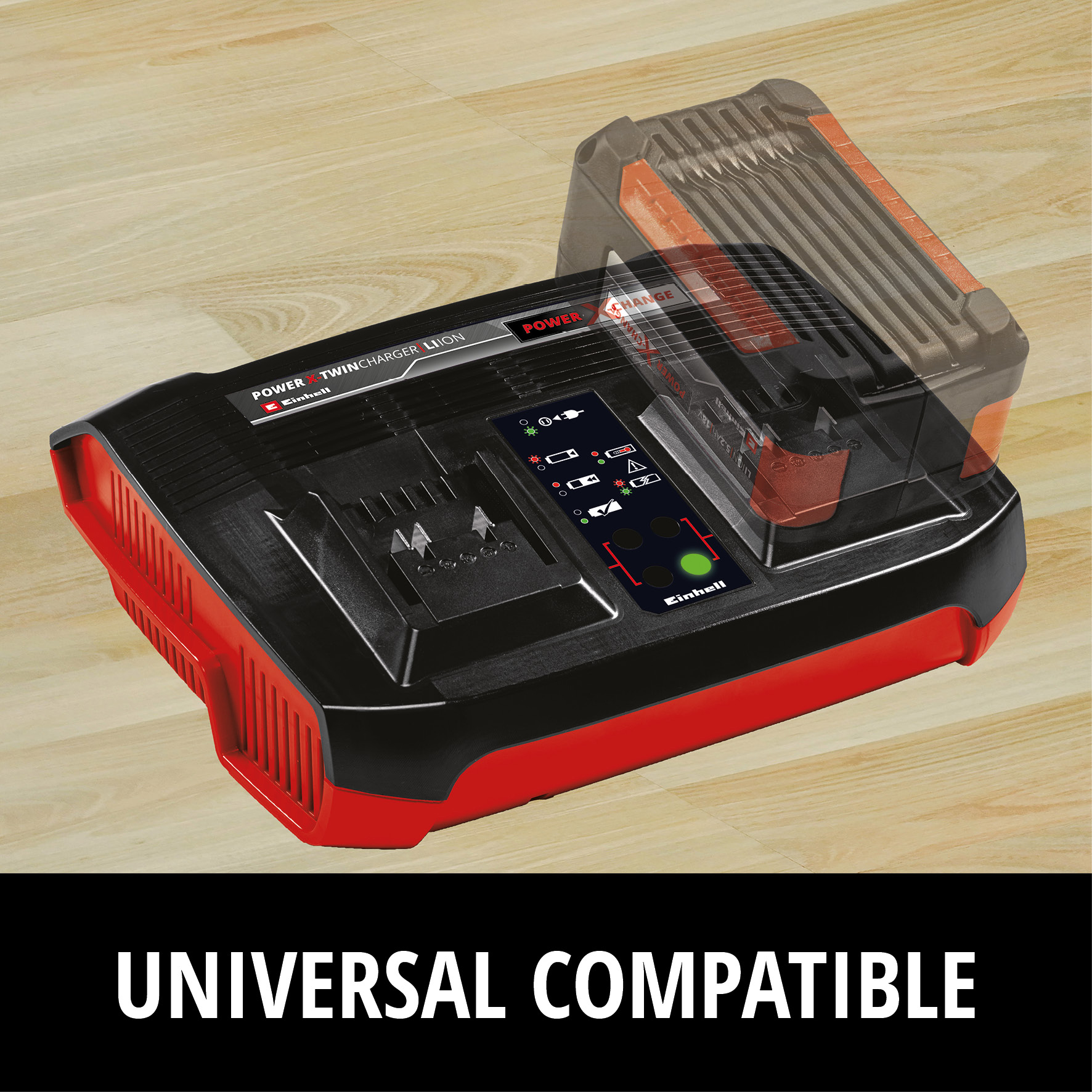 Lader Einhell Twincharger 3A