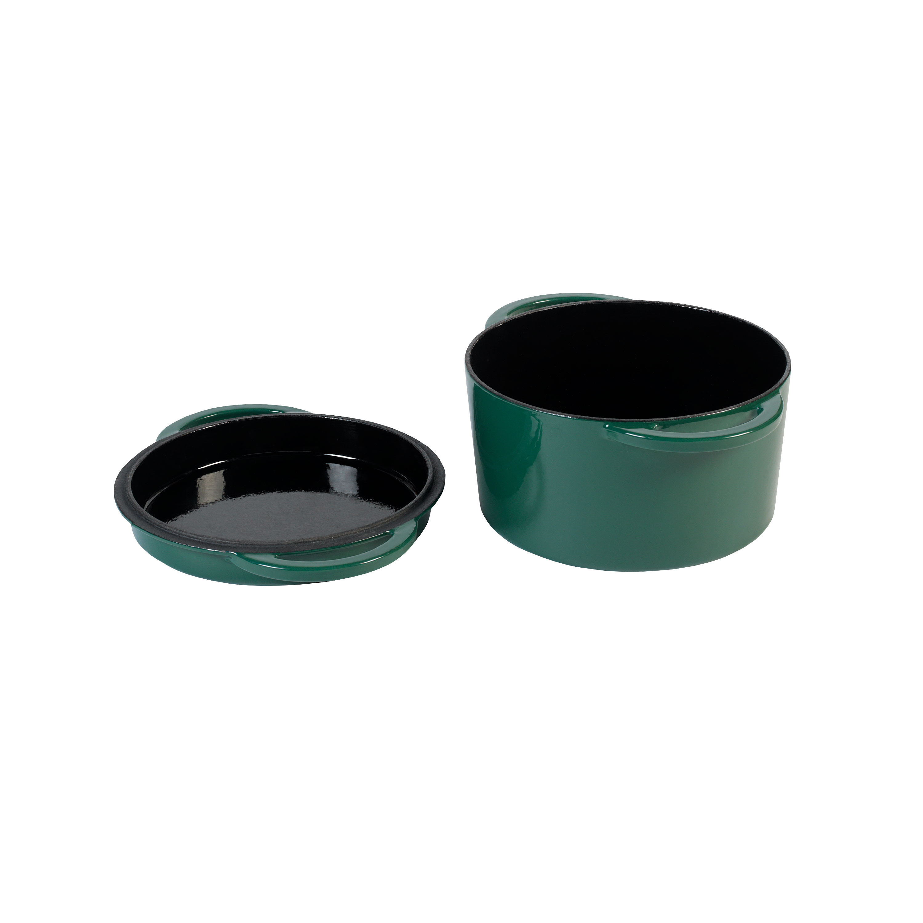 Støpejernsgryte Big Green Egg Emaljert Rund