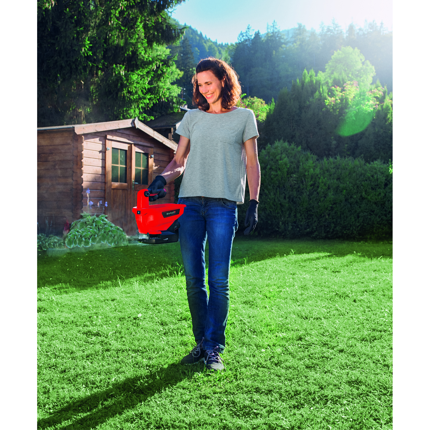 Universalspreder Einhell GE-US 18 Li-Solo uten Batteri