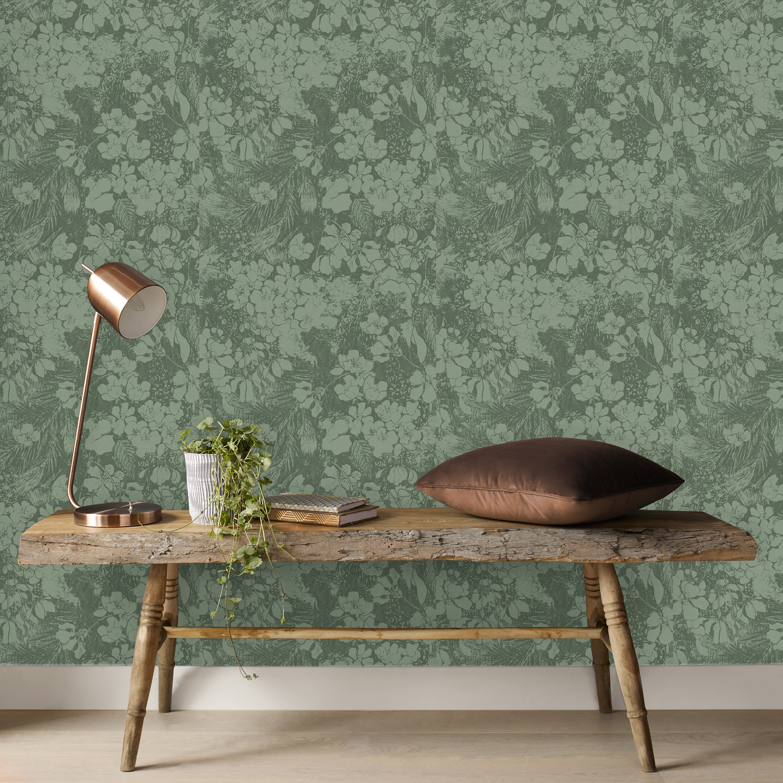 Tapet Superfresco Easy Arts & Craft Green