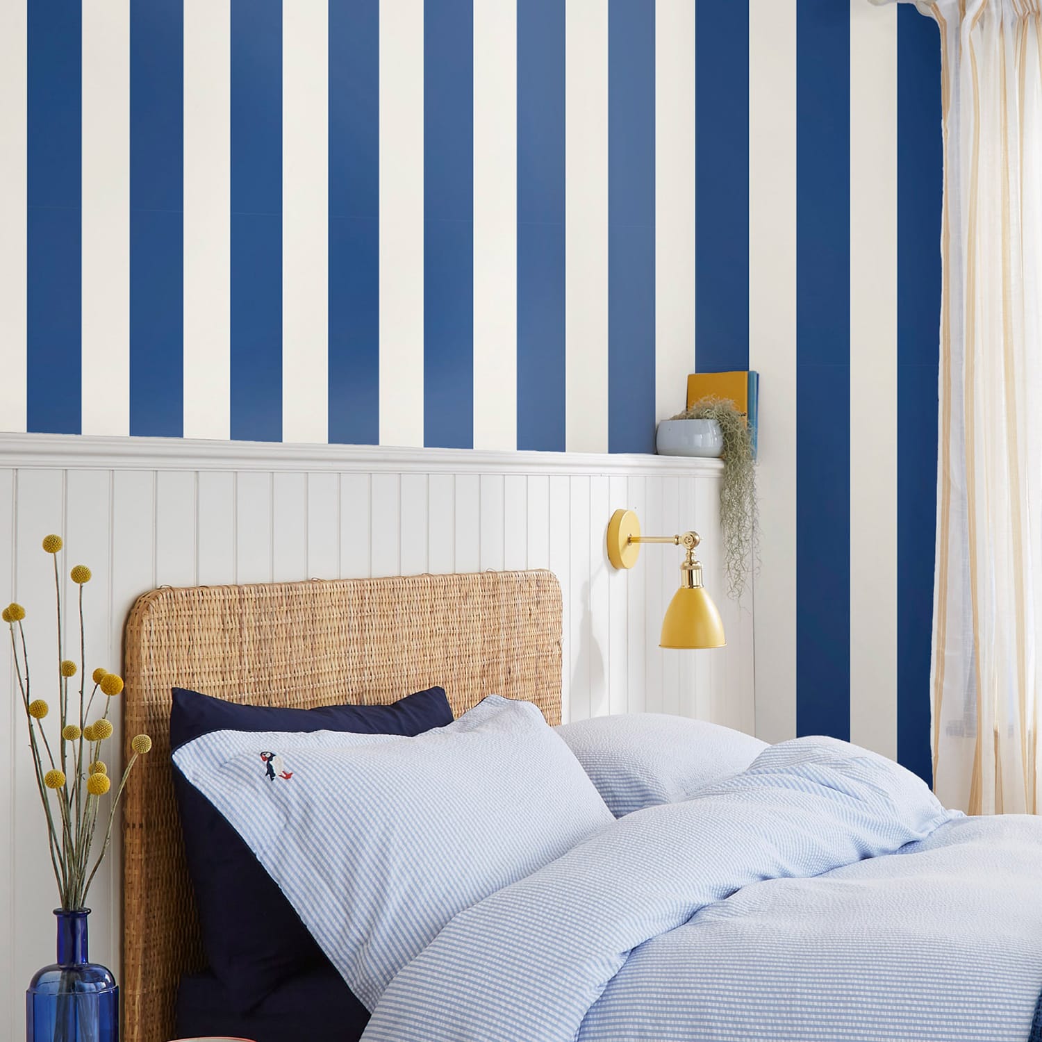 Tapet Joules Harborough Stripe Coast Blue