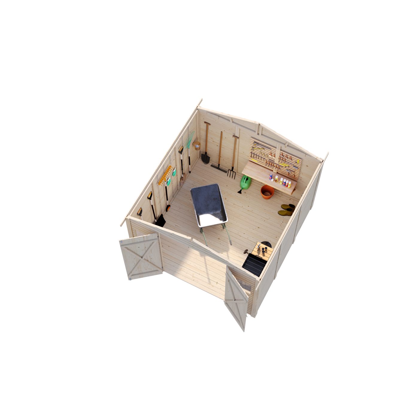 Redskapsbod Palmako Dan 7,7 m2