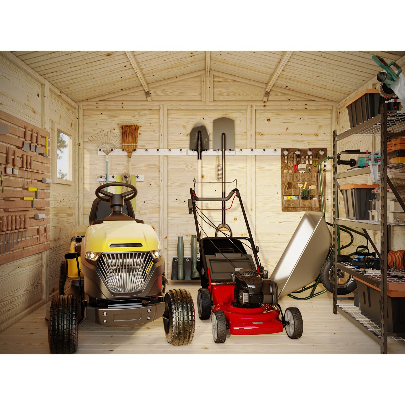 Redskapsbod Palmako Dan 14,2 m2