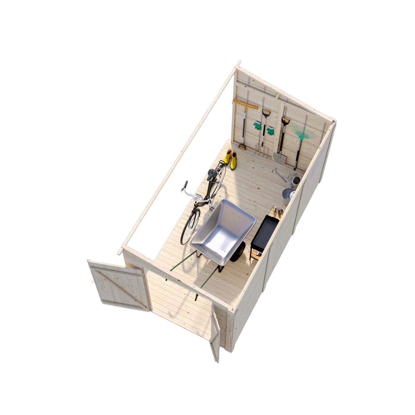 Redskapsbod Palmako Mia 5,4 m2