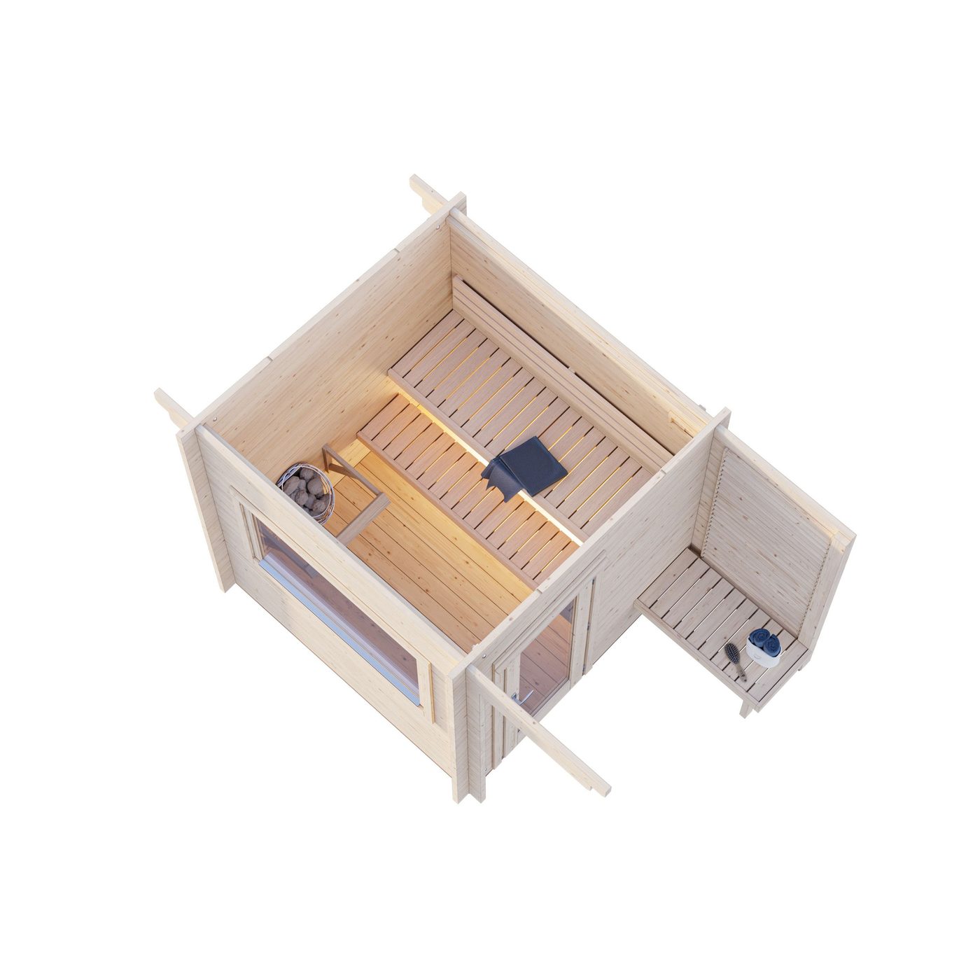 Badstuhus Palmako Sanna 4,1 m2