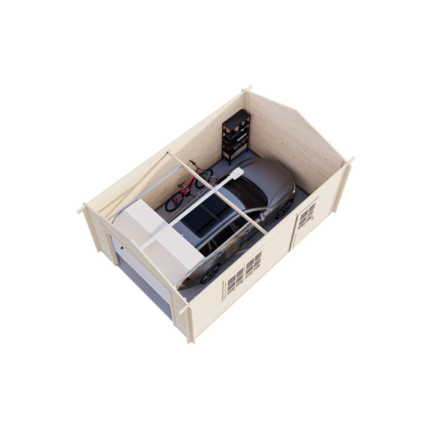 Garasjebod Palmako Roger 19 m2 med Leddport