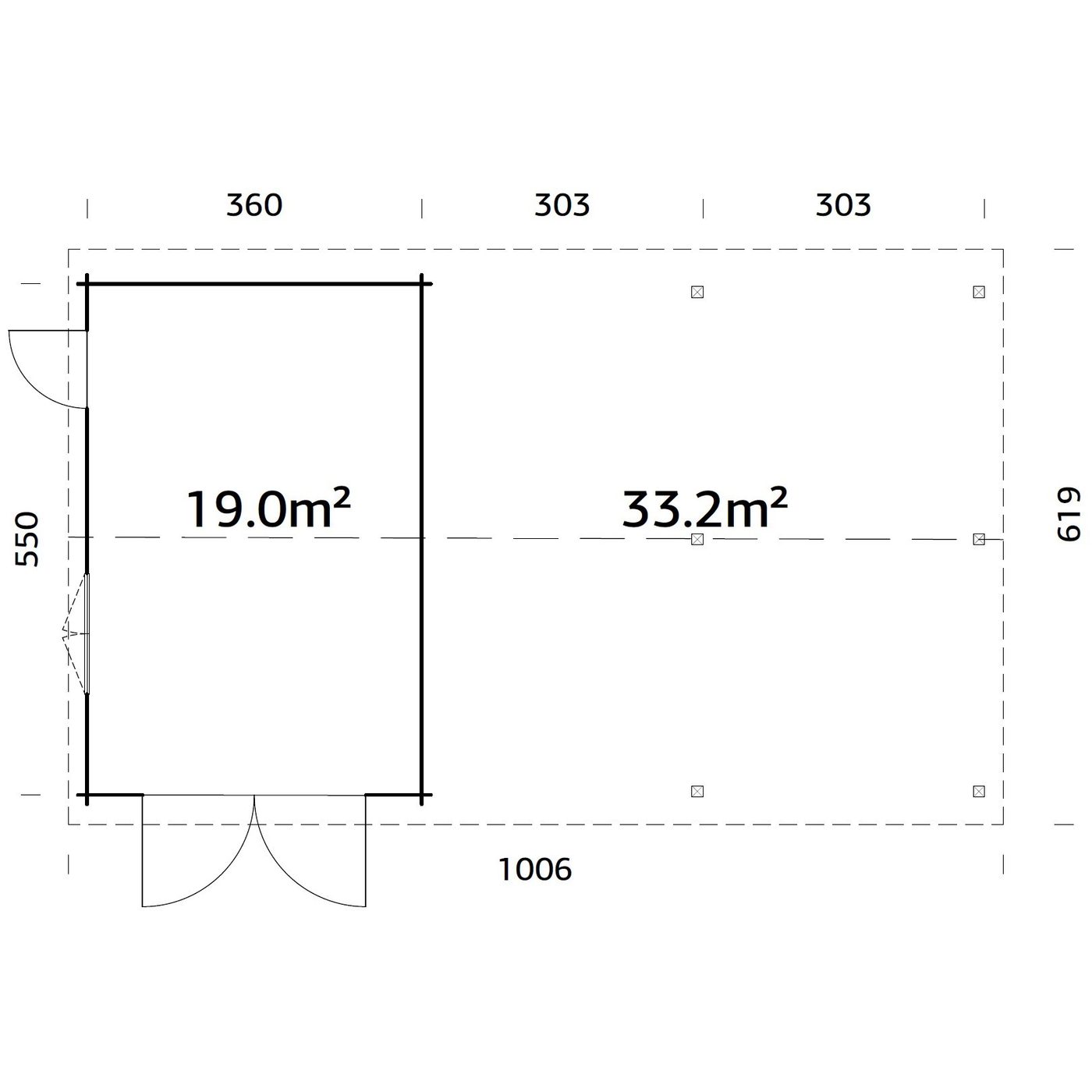 Maxibod Palmako Roger 19,0+33,2 M2