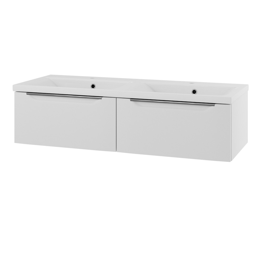 Servantskap Linn Bad Mari 120 cm 2*1 skuffer Dobbel