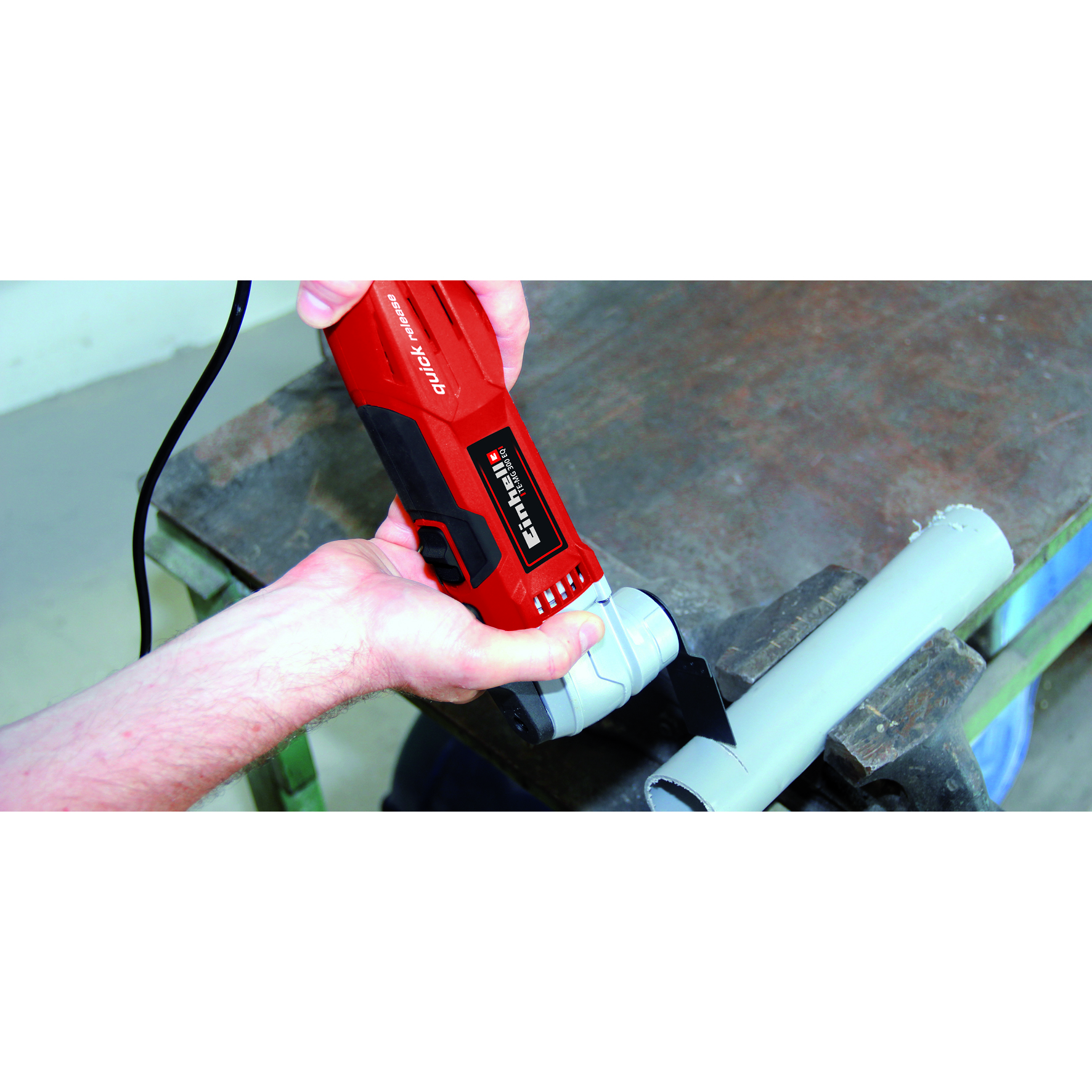 Multiverktøy Einhell TE-MG 300 E med kit tilbehør