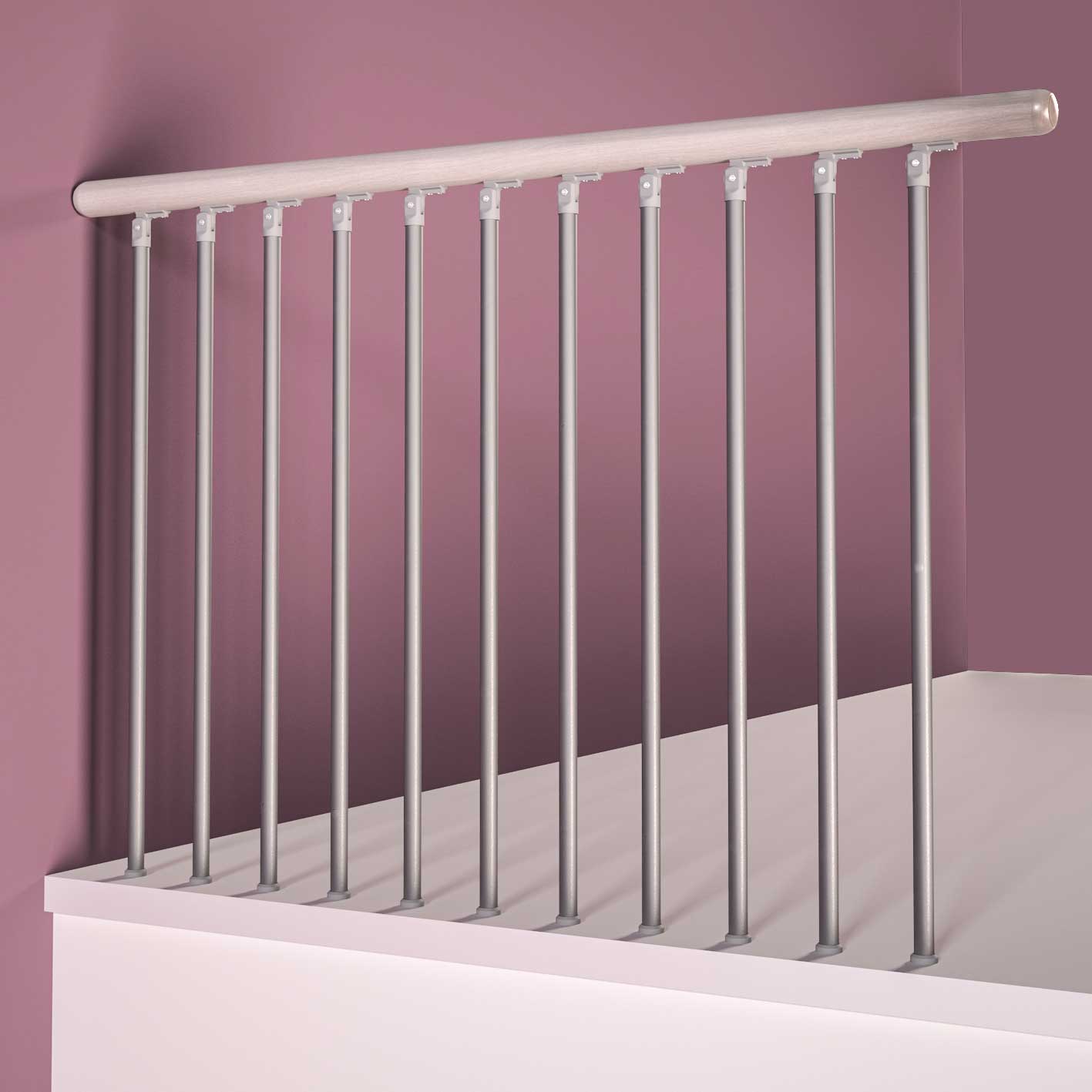 Rekkverk Byggera Columbia Rett 1400 mm