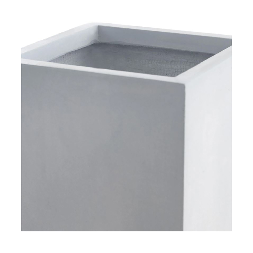 Krukke Lyfco Firkantet Høy Lysgrå