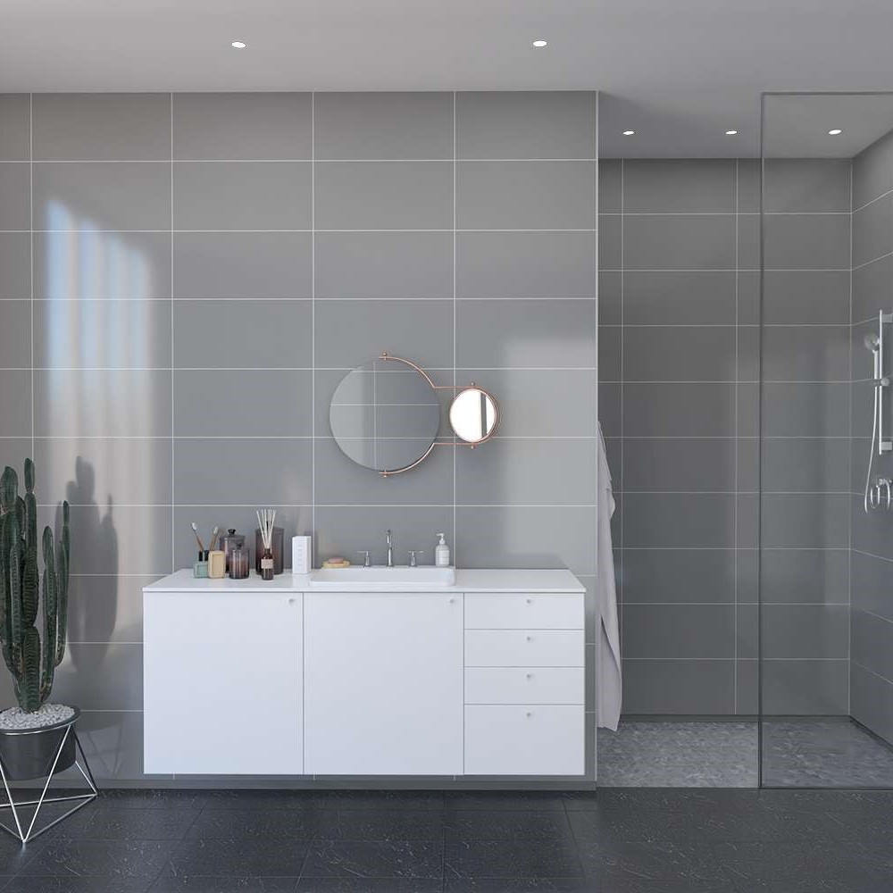 Baderomspanel Fibo 4063-6030 Clean Grey