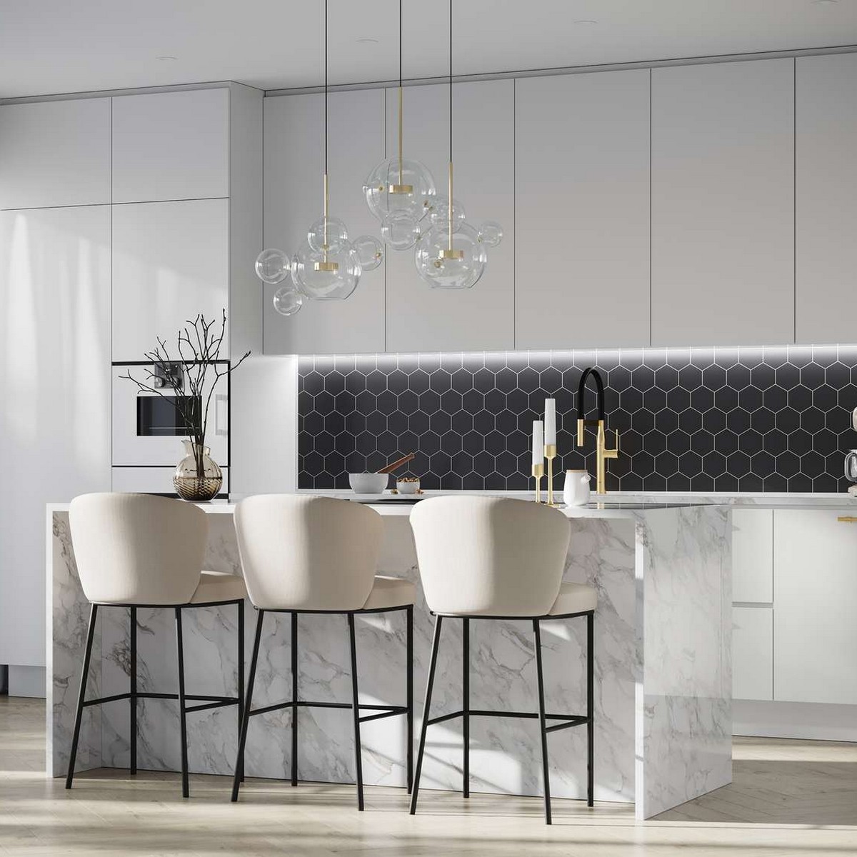 Kitchen Board Fibo 2024-KM71 S Black