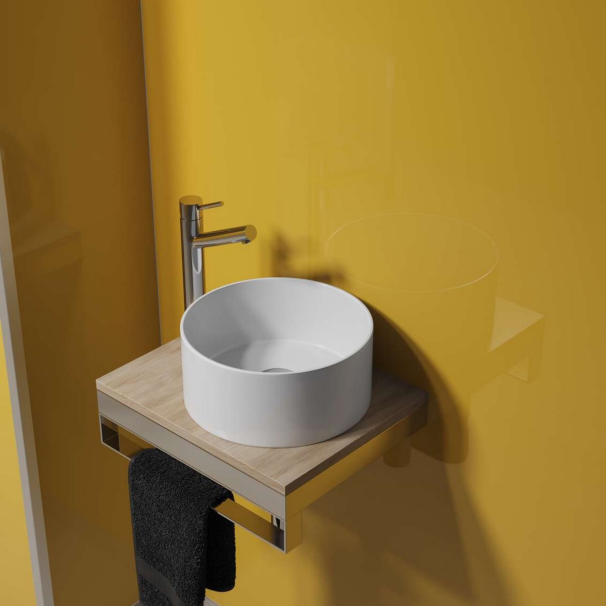 Baderomspanel Fibo 5223-F00 Yellow