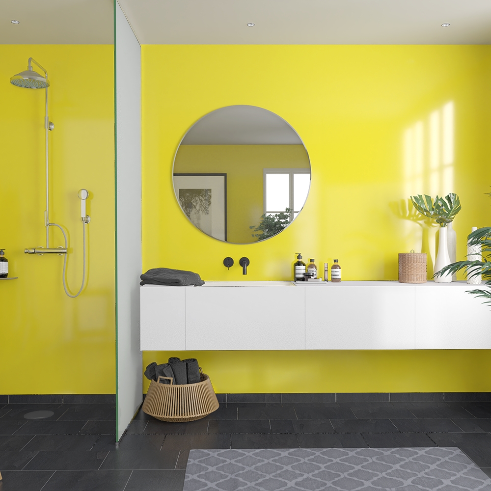 Baderomspanel Fibo 5223-F00 Yellow