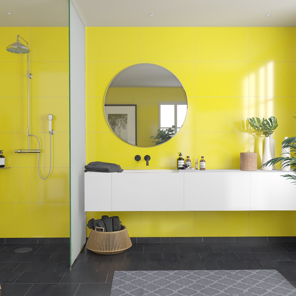 Baderomspanel Fibo 5223-M6040 Yellow