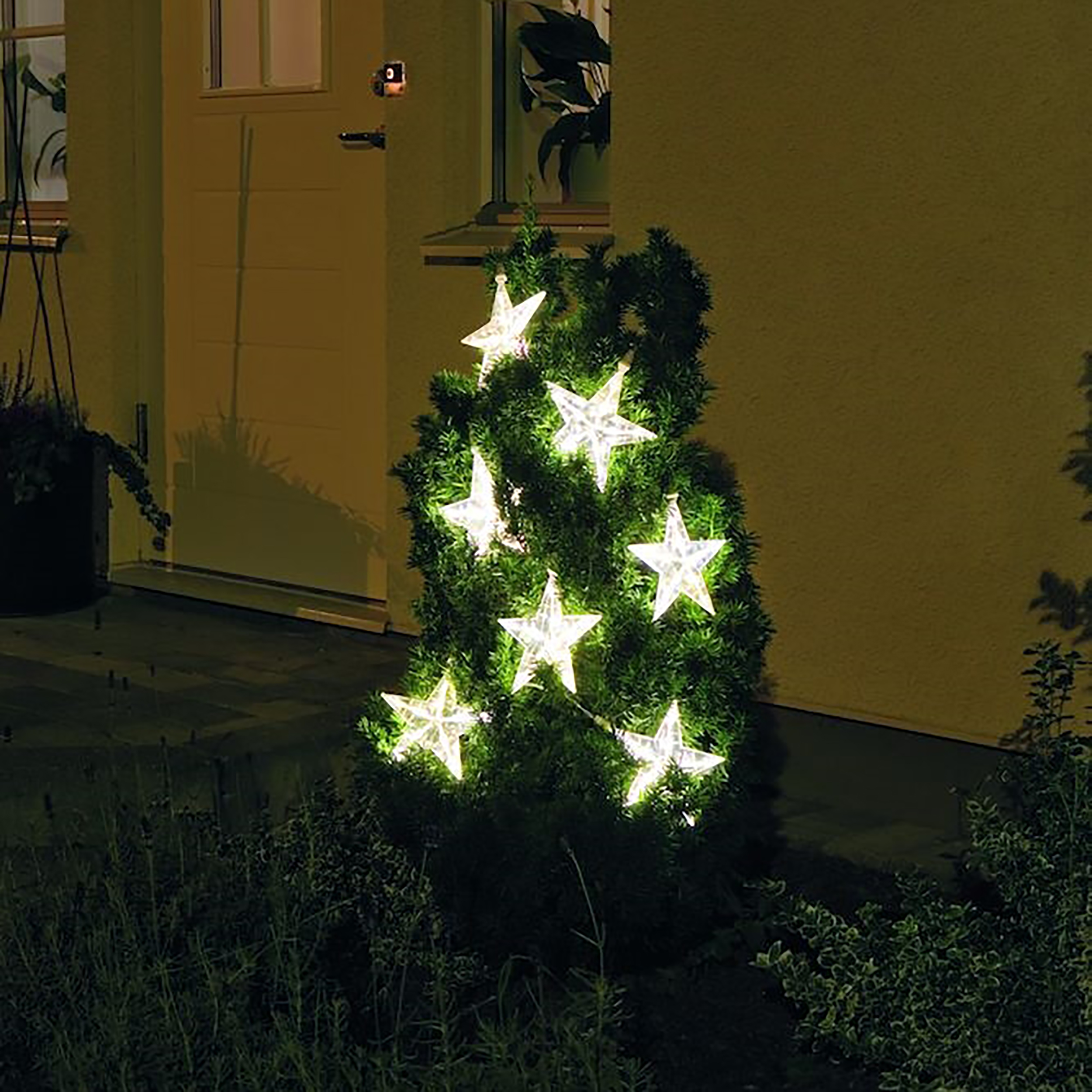 Gardinlenke Gnosjö Konstsmide med stjerner 35L