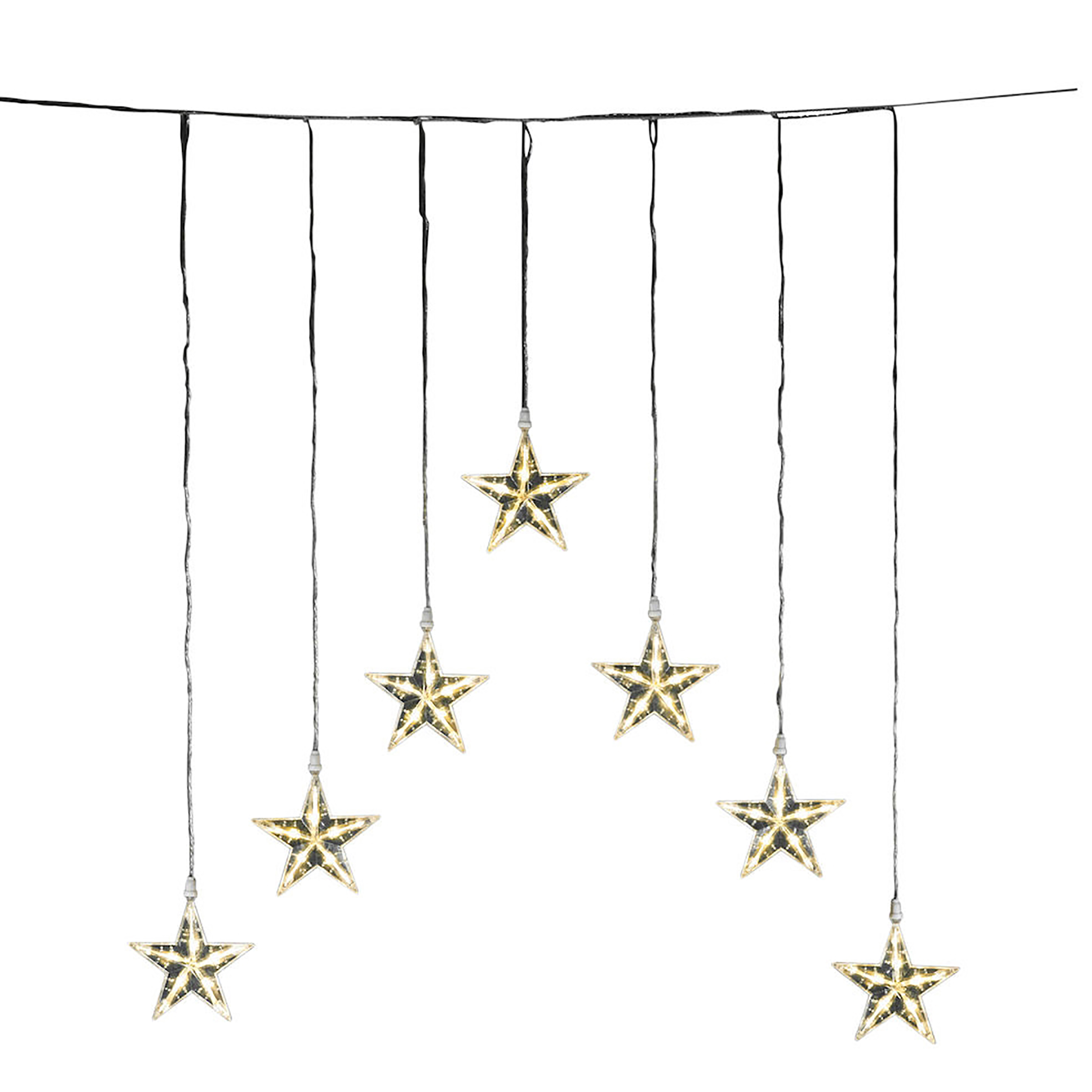 Gardinlenke Gnosjö Konstsmide med stjerner 35L