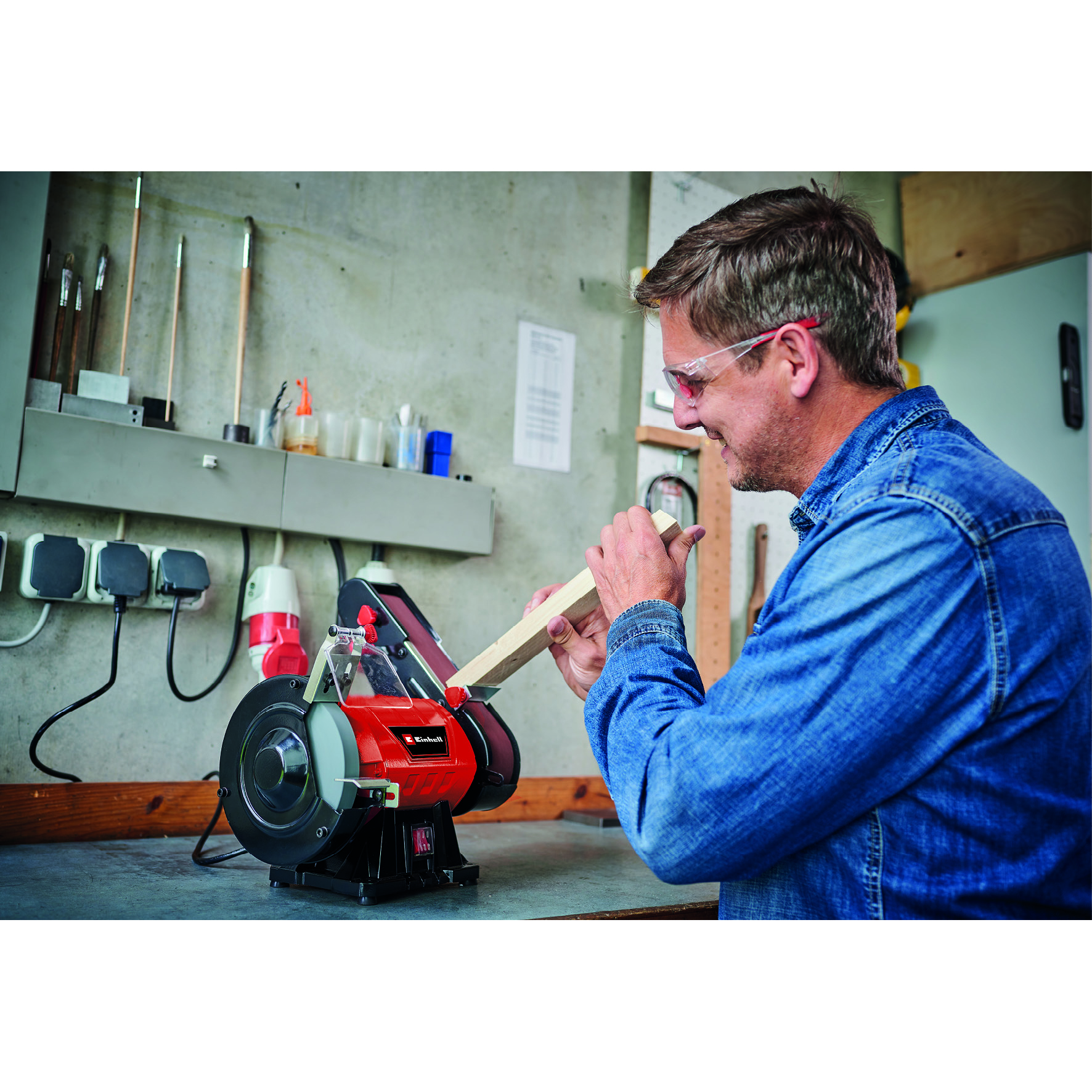 Bånd- og Benksliper  Einhell TC-US 350