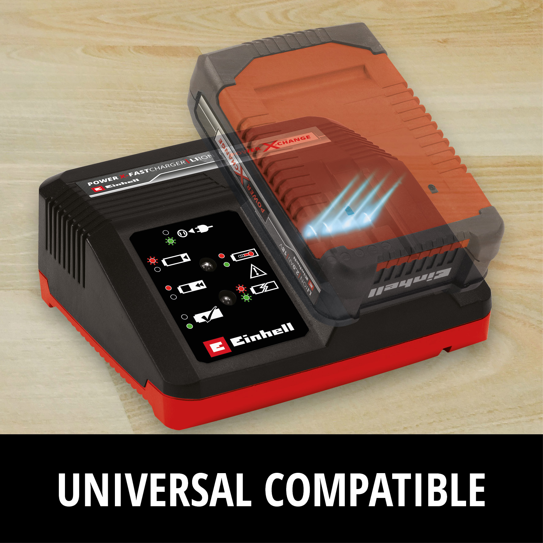 Lader Einhell Power X-Fastcharger 4A