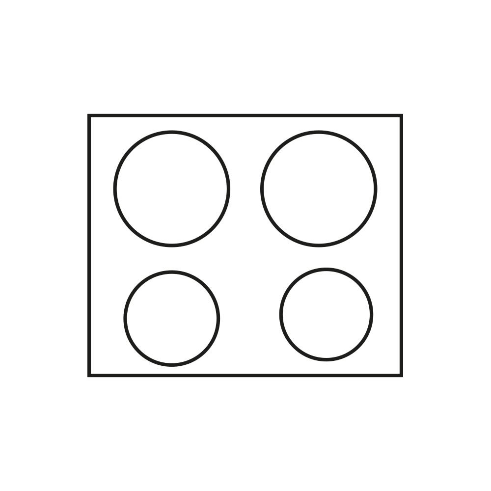 Komfyr Lofra Dolce Vita 70 cm 2 Ovner Induksjon