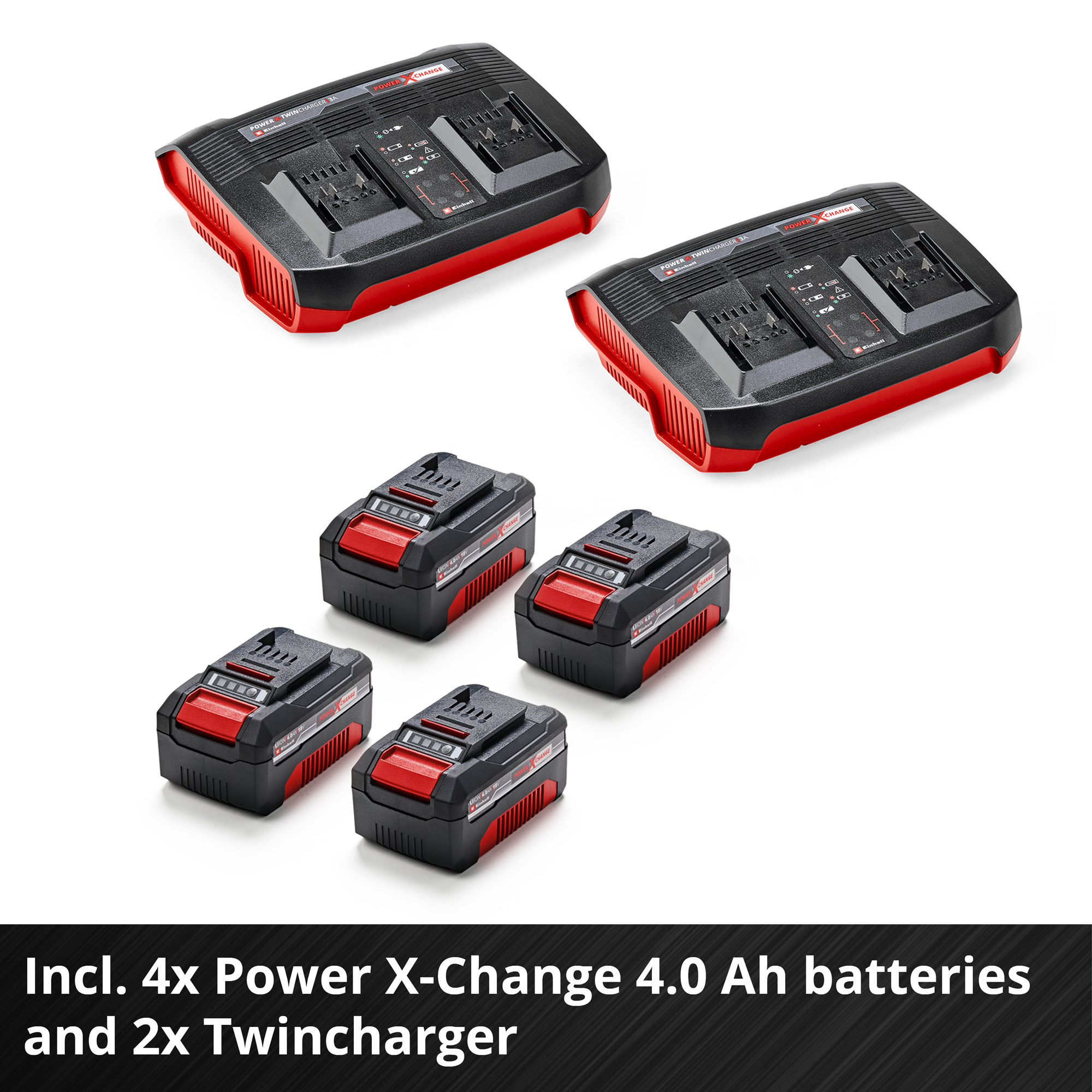 Gressklipper Einhell Batteridrivet GE-CM 36/36 Li 2x4,0Ah med Batteri