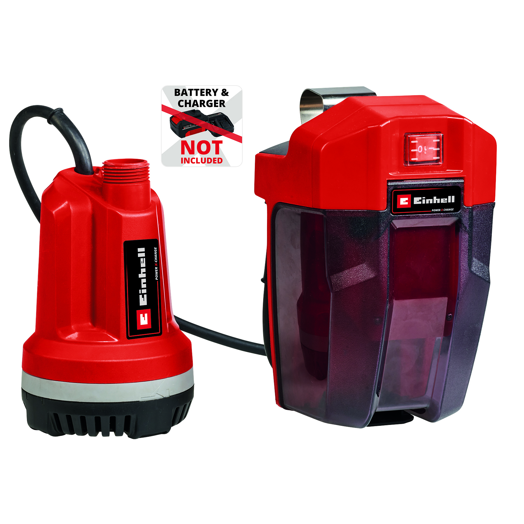 Trykkpumpe Einhell Batteridrivet GE-PP 18 RB Li Solo uten Batteri