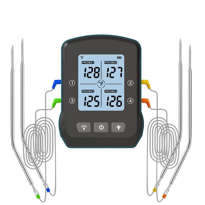 Grilltermometer Bluegaz Med 4 Sonder Trådløs