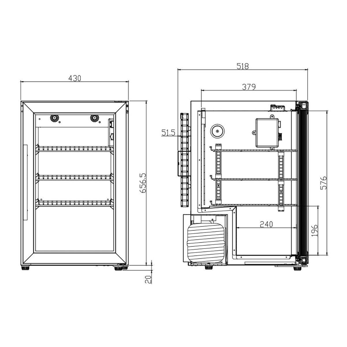Ølskap Cavin Outdoor Collection 63