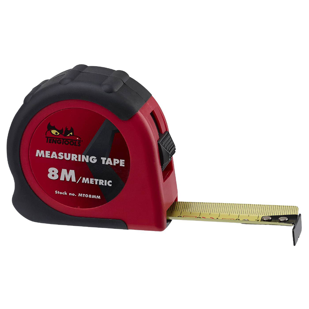 Måttband Teng Tools 8 m MT03MM/MT05MM/MT08MM