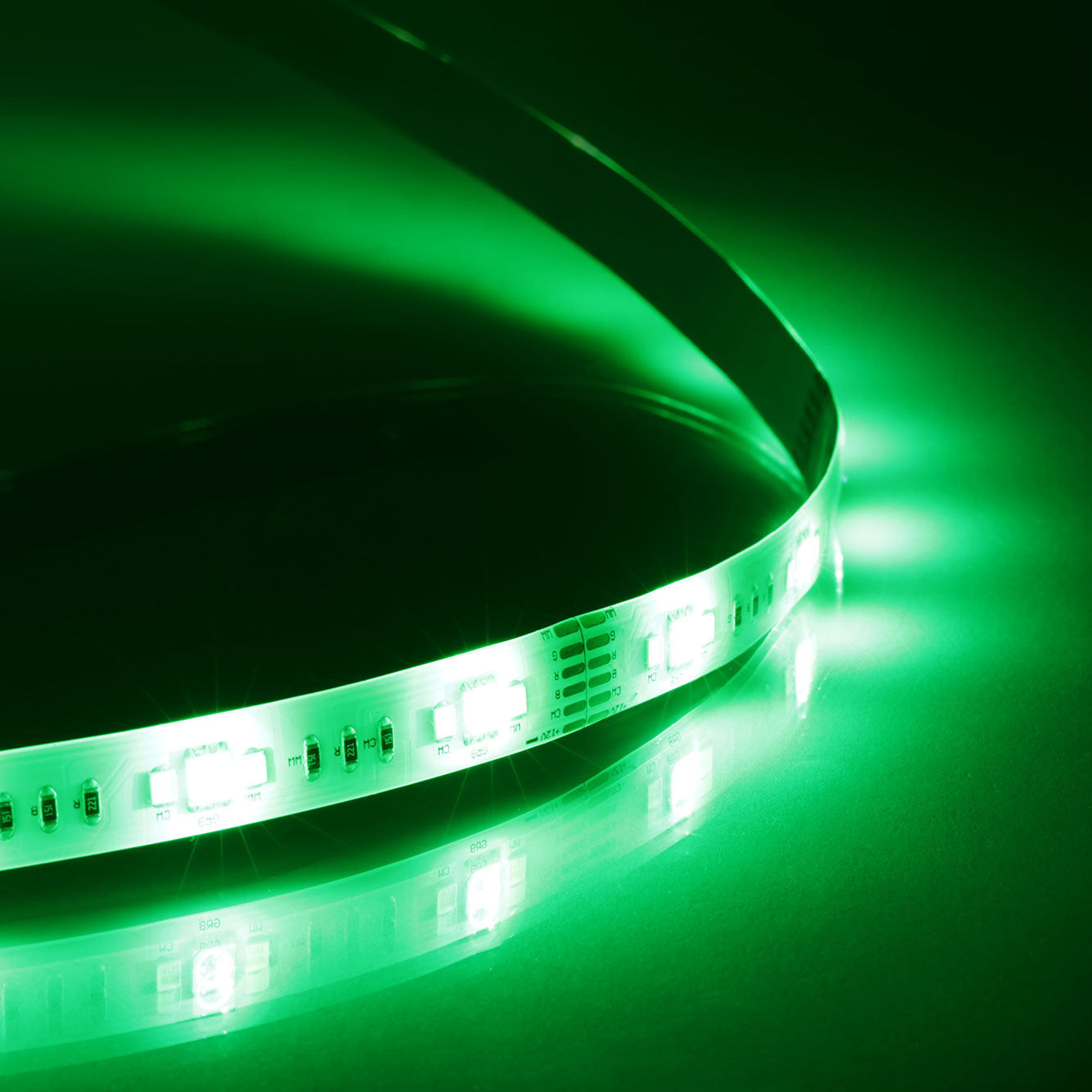 LED-list Deltaco Smart Home Förlängning Passar SH-LS3M Vit 1M