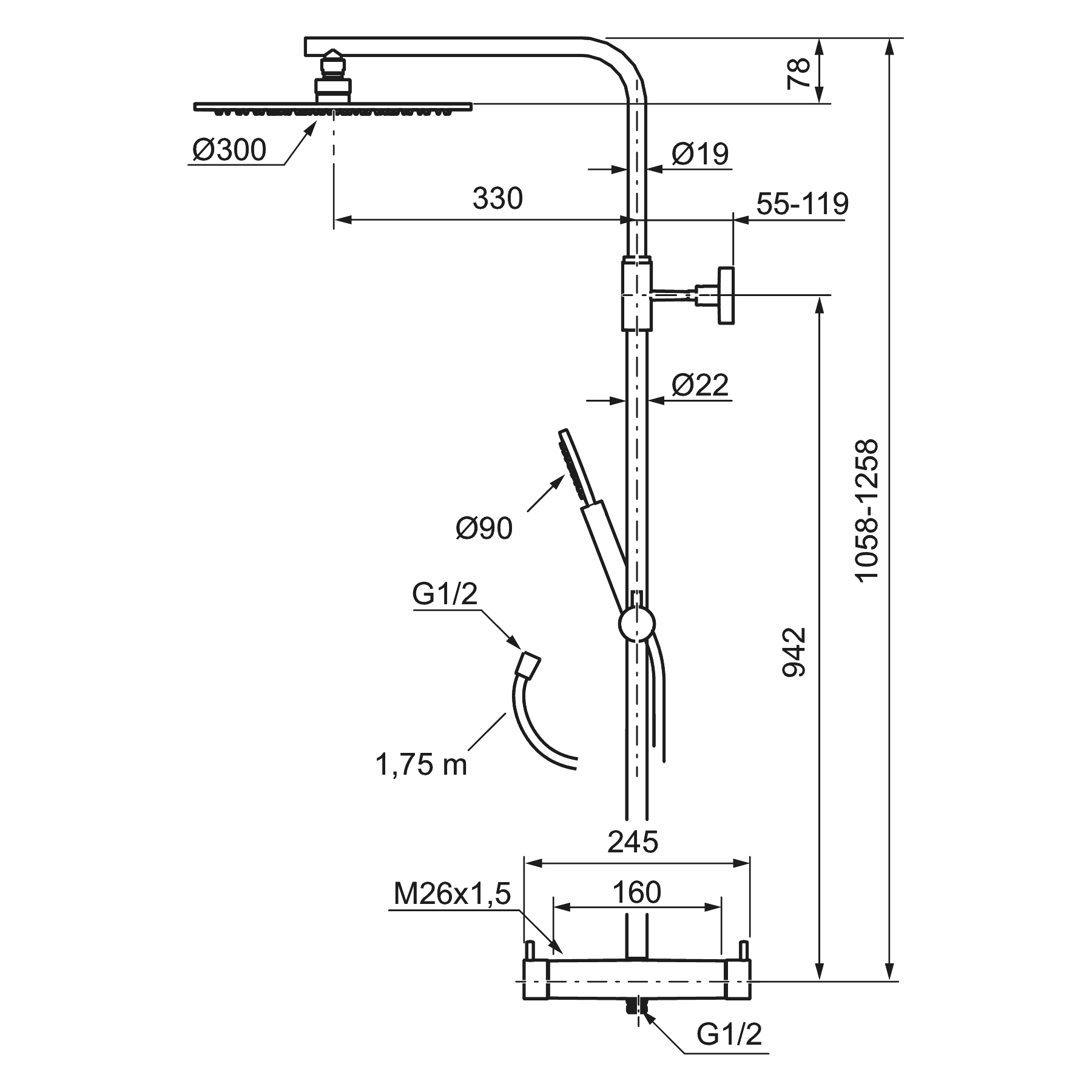 Takduschset Mora INXX II