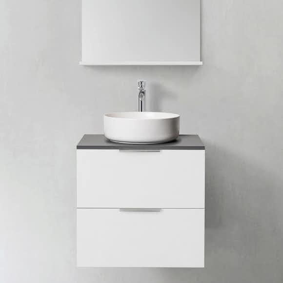 Tvättställsskåp Hafa Shape med Tvättställ