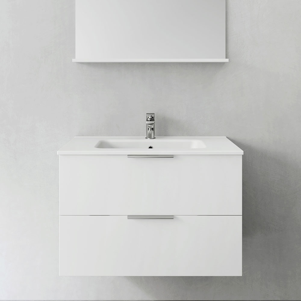 Tvättställsskåp Hafa Shape med Tvättställ