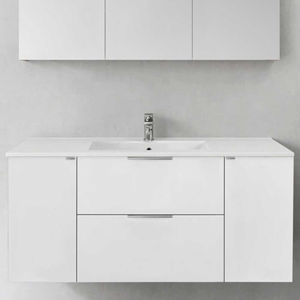 Tvättställsskåp Hafa Shape med Tvättställ