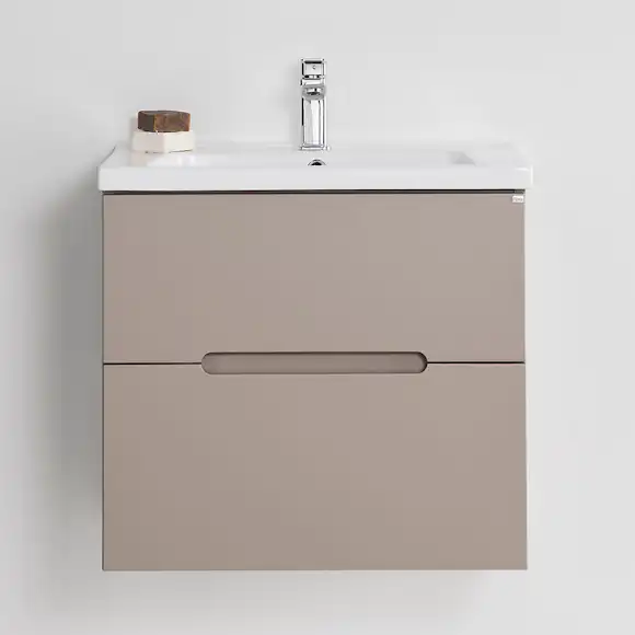 tvättställsskåp hafa clay med tvättställ