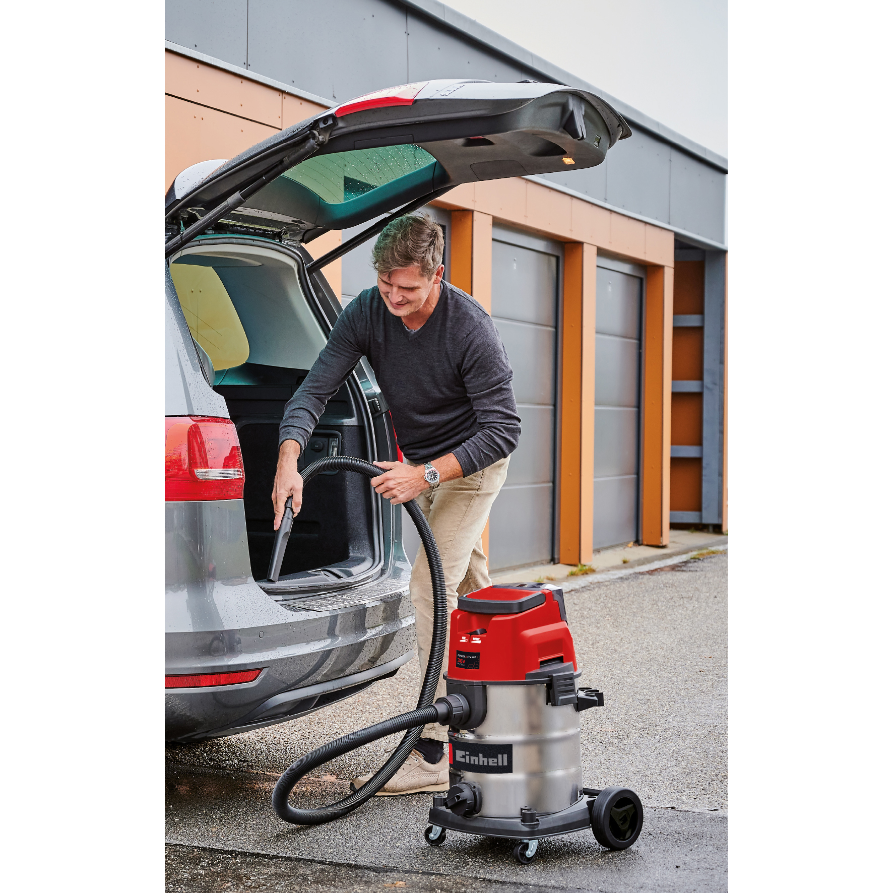 Våt-/tørrstøvsuger Einhell TE-VC 36/25 Li S 25L