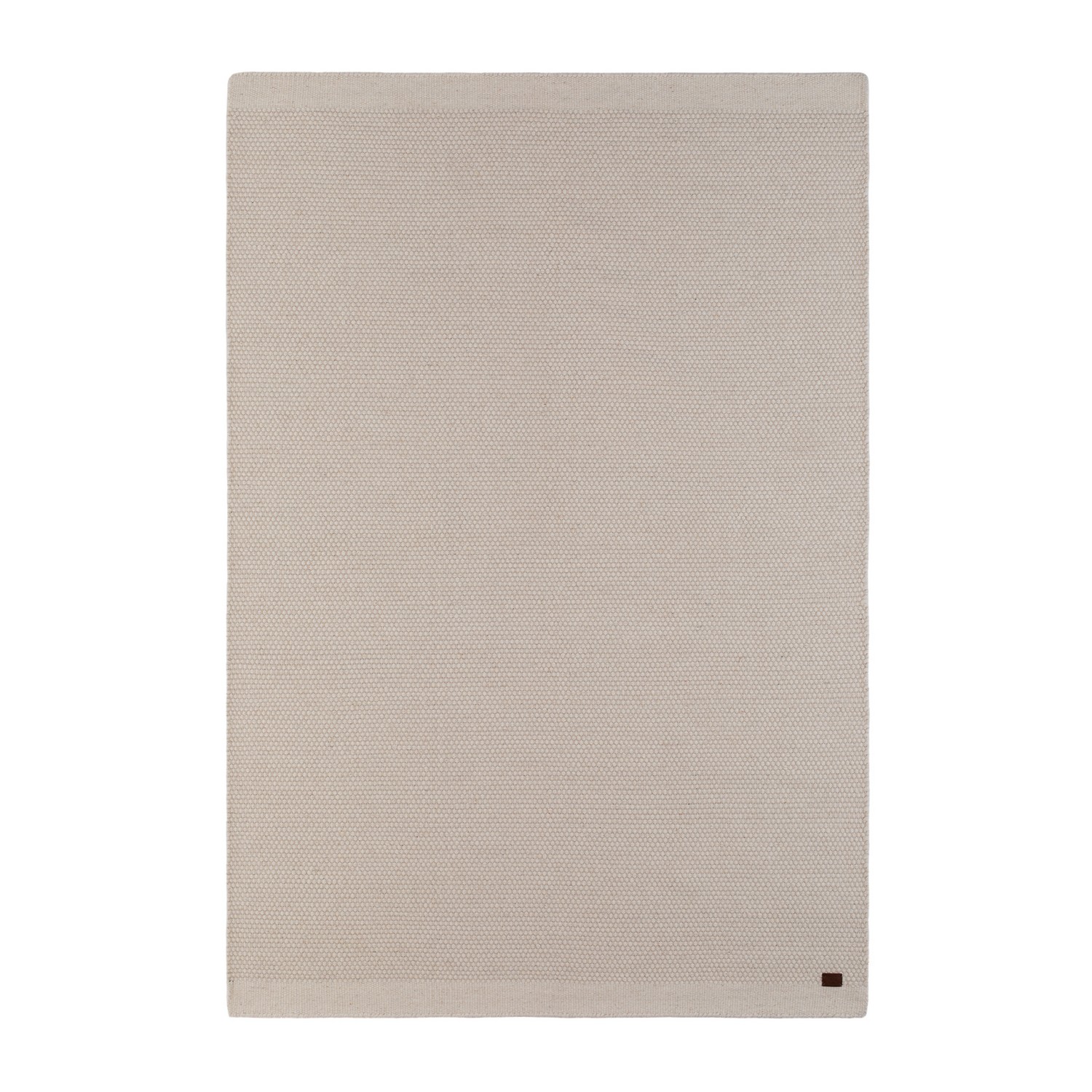 Handvävd Matta Arkiio Tofta Ull Vit, 300x300 cm