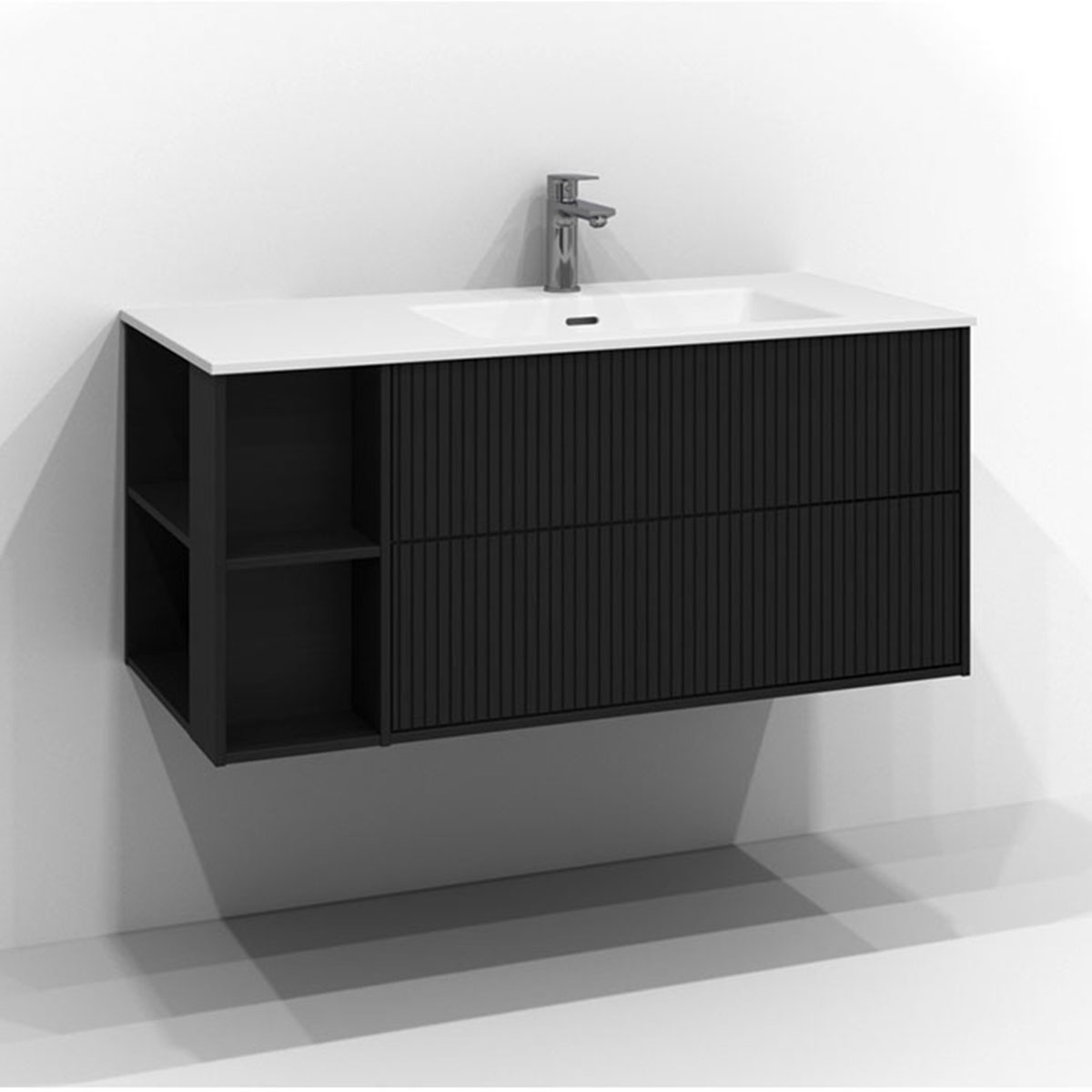 Tvättställsskåp Svedbergs Epos 100x45 med 2 Lådor | badrum - badrumsmobler - tvattstallsskap-och-kommod | KakelKungen