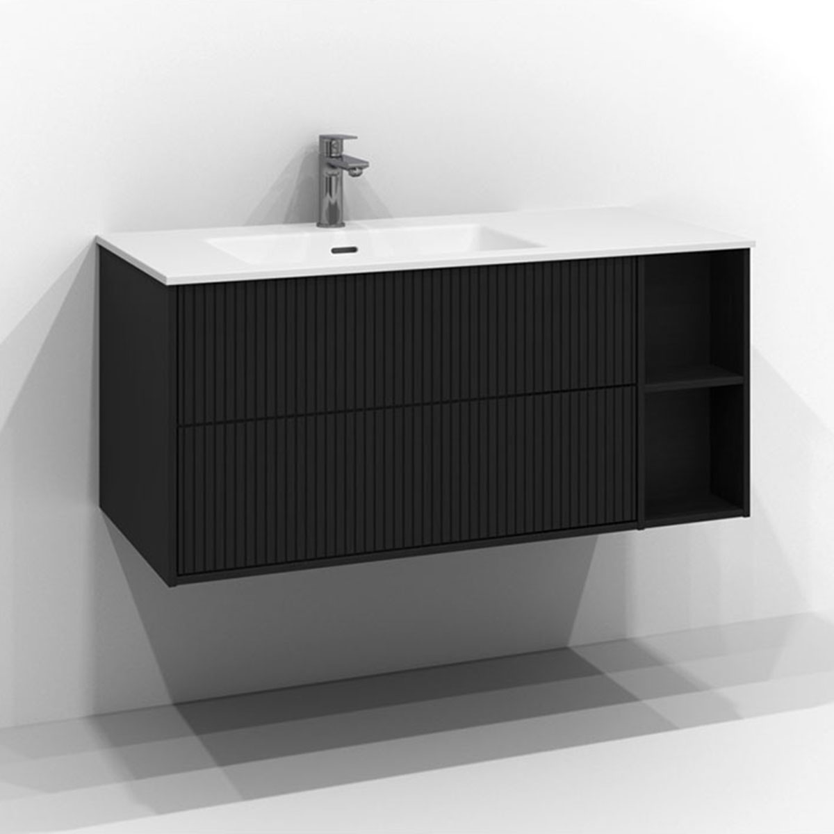 tvättställsskåp svedbergs epos 100x45 med 2 lådor