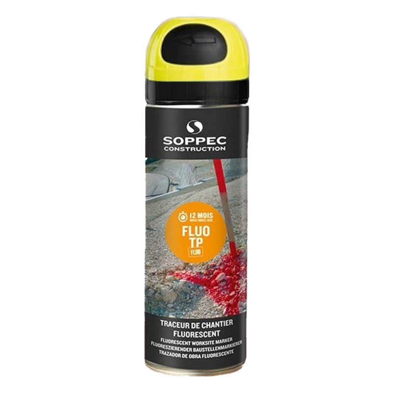 Märkspray Soppec Fluo 500 ml Gul