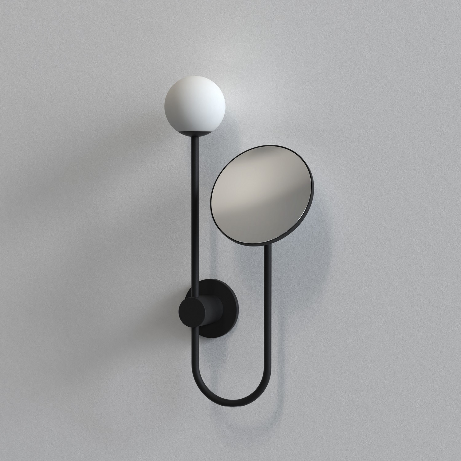 Vegglampe Astro Orb med Speil