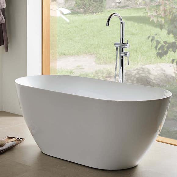 badkar hafa pond vit