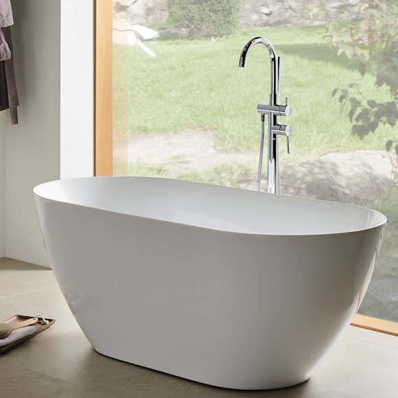 badkar hafa pond vit