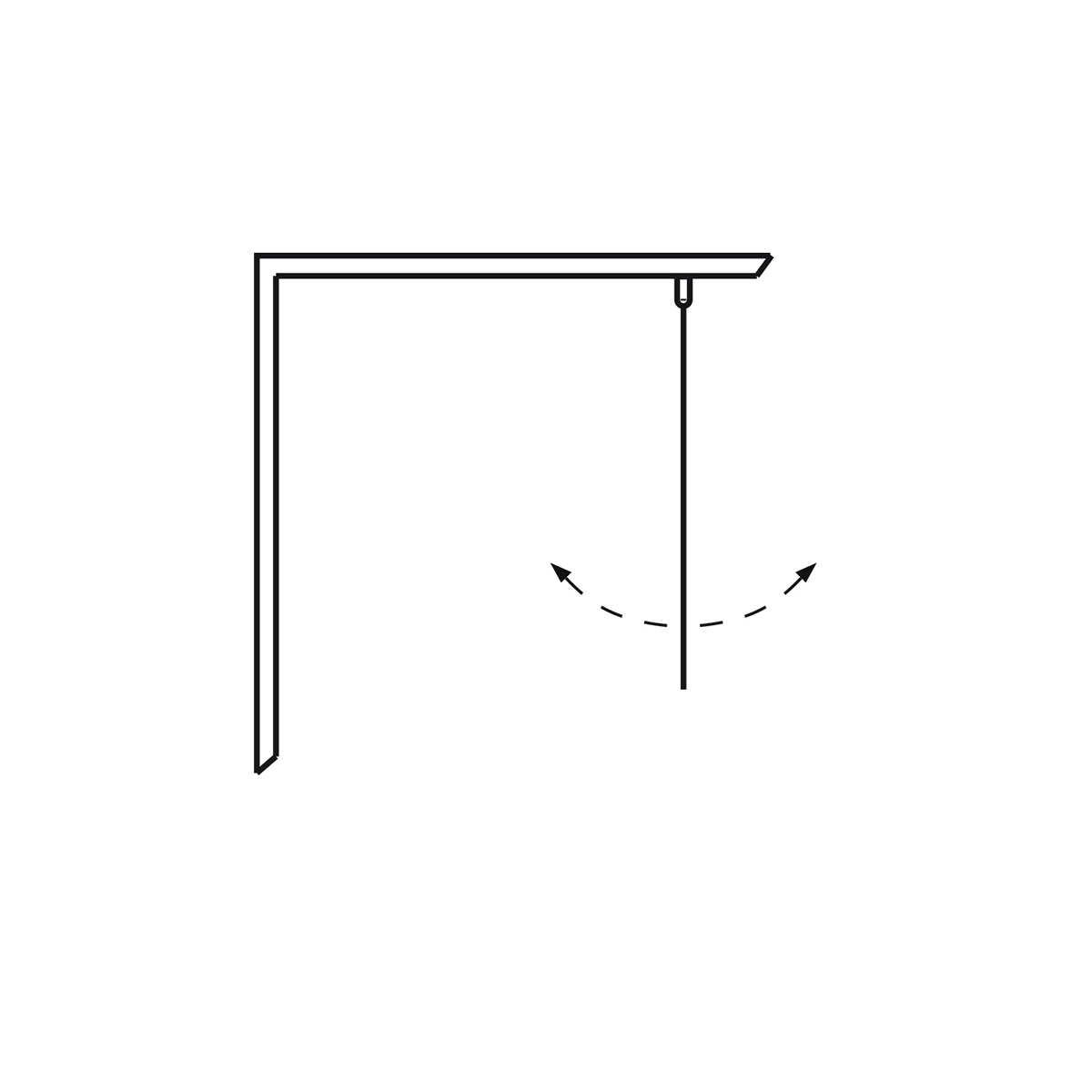 Duschdörr Hafa Igloo Pro STR