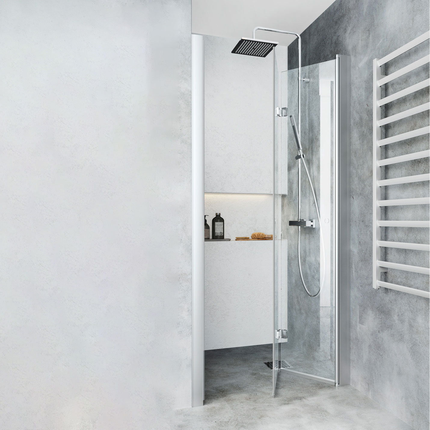 Duschdörr Hafa Igloo Pro Vik Niche | badrum - duschar - duschdorr | KakelKungen